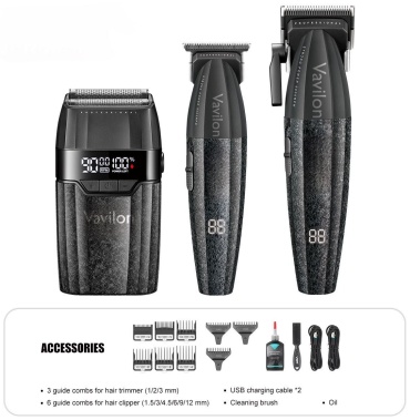 Vavilon набор для стрижки V-640-S3-GR черный