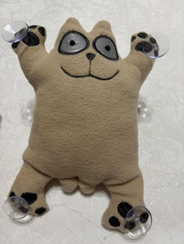 Кот на стекло (автокот)