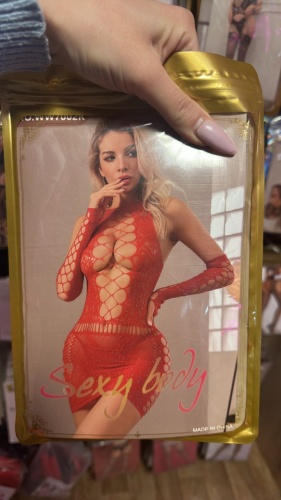 Платье Sexy Body красный