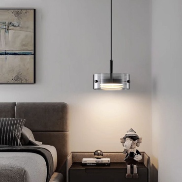 Бра подвесной, потолочный LED, серебристый