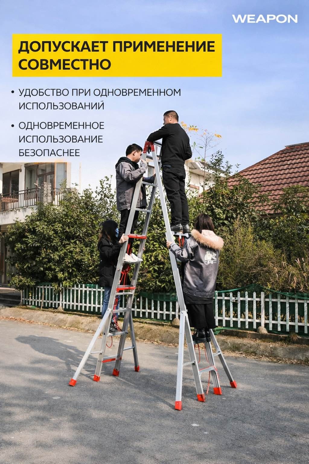 WEAPON лестница WEAPON 6+6, 600