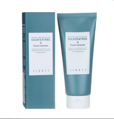 JIGOTT CicaTeatree Foam Cleanser пенка 180 мл