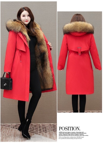 Парка FASHION красный