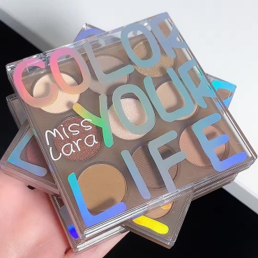 Miss Lara тени прессованные Color Your Life Нюдовые