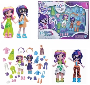 Фигурка MY LITTLE PONY Twilight Sparkle и Princess Cadance 7.5 см 41 шт