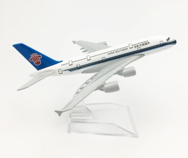 Самолет SANA ACADEMY Модель самолета A380 China Southern 16 cm 1:400