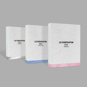 Музыкальный диск KCRUSH LE SSERAFIM - EASY 3rd Mini Album 3 Version SET