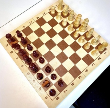 Нарды и шашки 3 в 1, шахматы дерево 48x48 см