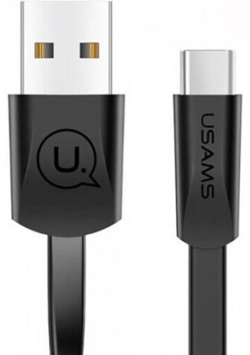 Кабель Usams USB TypeC (M), 1.2 м, SJ-200 черный