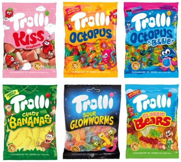 Мармелад Trolli Trolli Ассорти 6 упаковок по 100 г