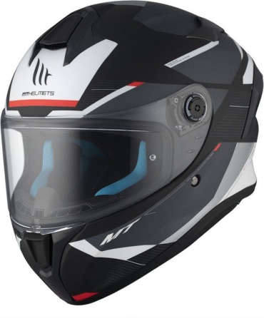 MT Helmets FF106B TARGO S KAY B2 MATT белый, черный, серый XL