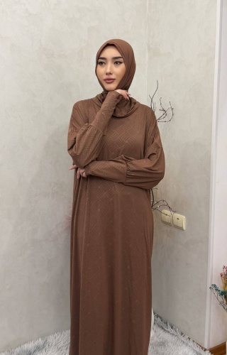 Намазник SAQ muslim коричневый, светло-коричневый