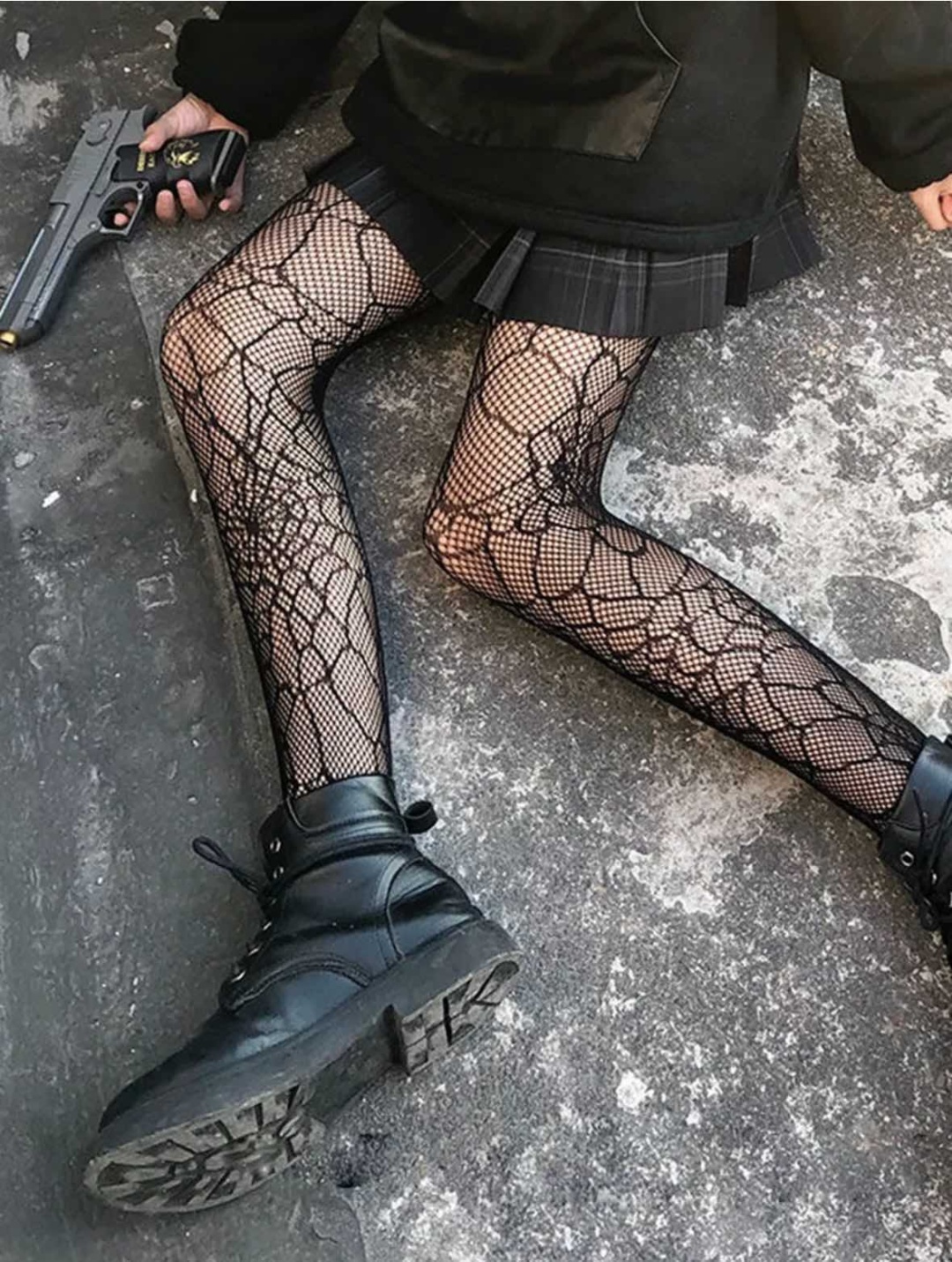 Колготки черный