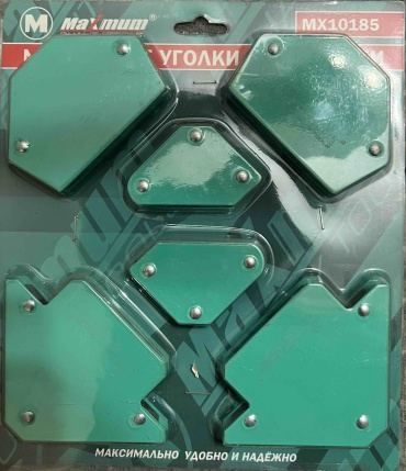 MAXIMUM набор магнитных угольников UM-01, 6 шт