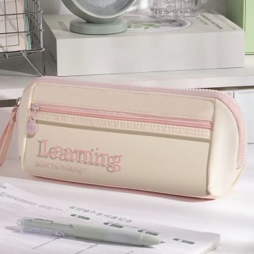 Пенал Better Life Learning, застежка молния, белый
