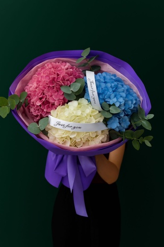 Floria.kz Букет « Hydrangea Symphony»