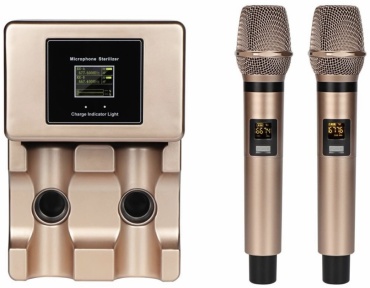 Микрофон Dawetop CD02 ll золотистый