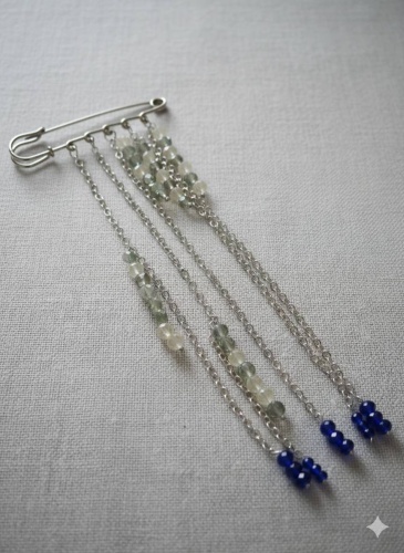 Булавка металл, шпинель