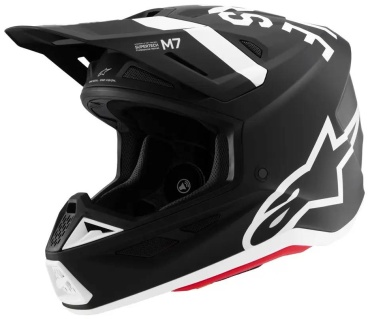 Alpinestars SM7 DASHER HELMET белый, черный L