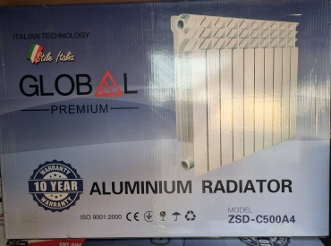 Global секционный ZSD-C500A4 алюминиевый 80х570 мм