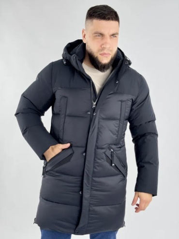 Парка синий