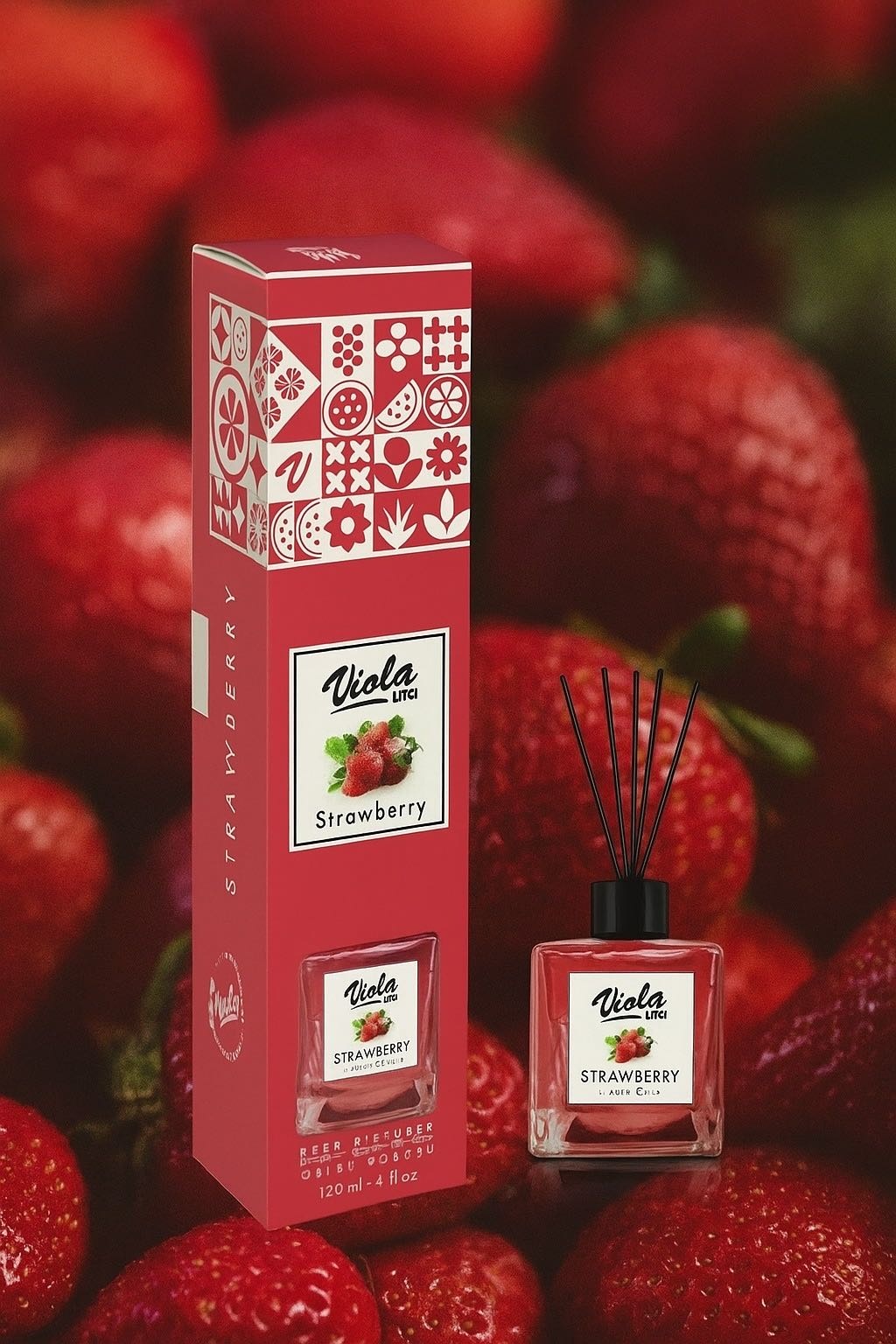 Диффузор Viola Aura Strawberry 120 мл