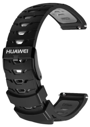 Ремешок для Huawei Watch GT 3, Watch GT 3 Pro, Watch GT 2, Watch GT 2 Pro, Watch GT 4, Watch GT 5 черный