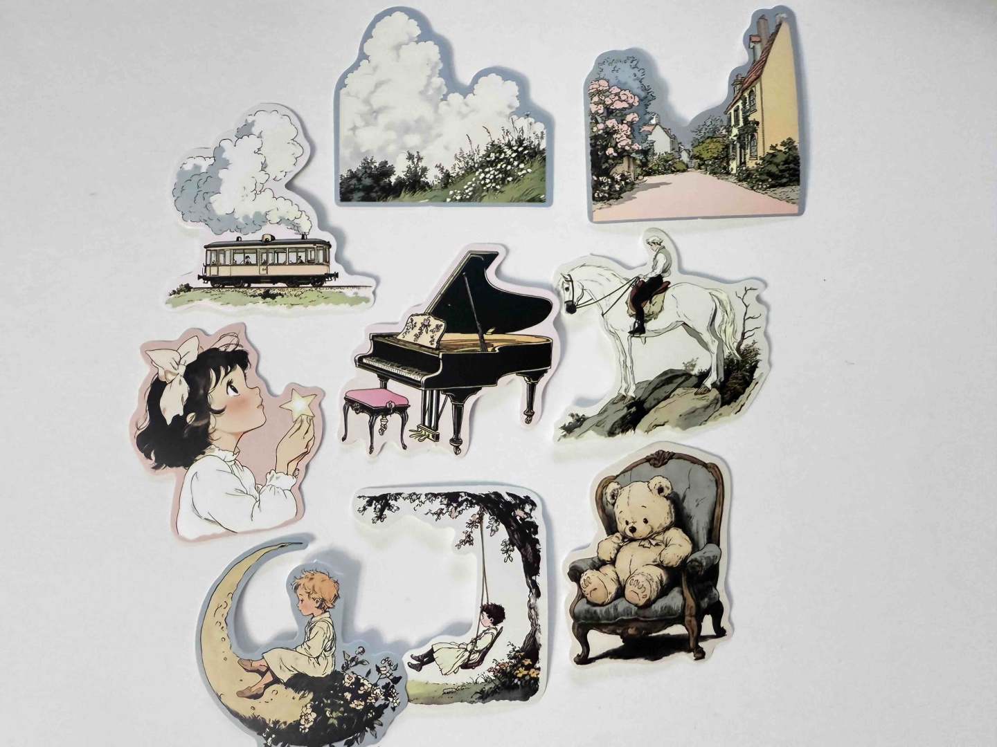Наклейки Стикеры аниме 50 шт