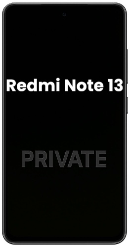 Стекло PROMAX для Redmi Redmi 13 PRIVATE-LUX черный