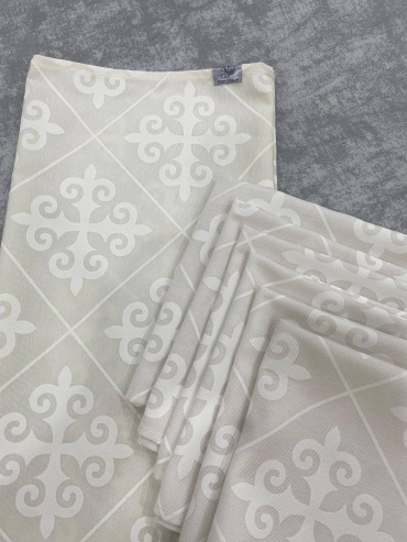 Салфетка Салфетки 12 штук с чехлом 35x35 см, дак