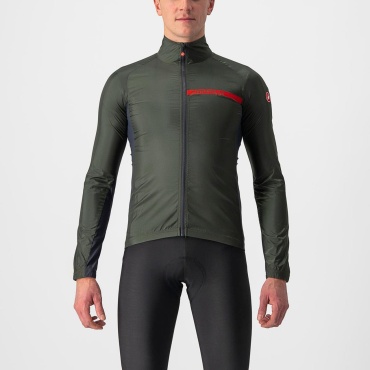 Велокуртка Castelli SQUADRA STRETCH JKT M зеленый 48