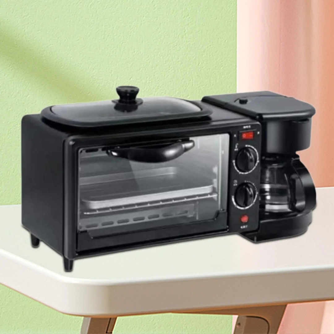 Духовой шкаф Breakfast Maker черный