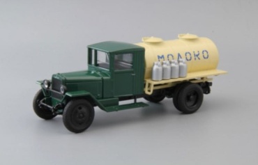 Коллекционная модель Уралзис-5В АЦ Молоко, зеленый / бежевый