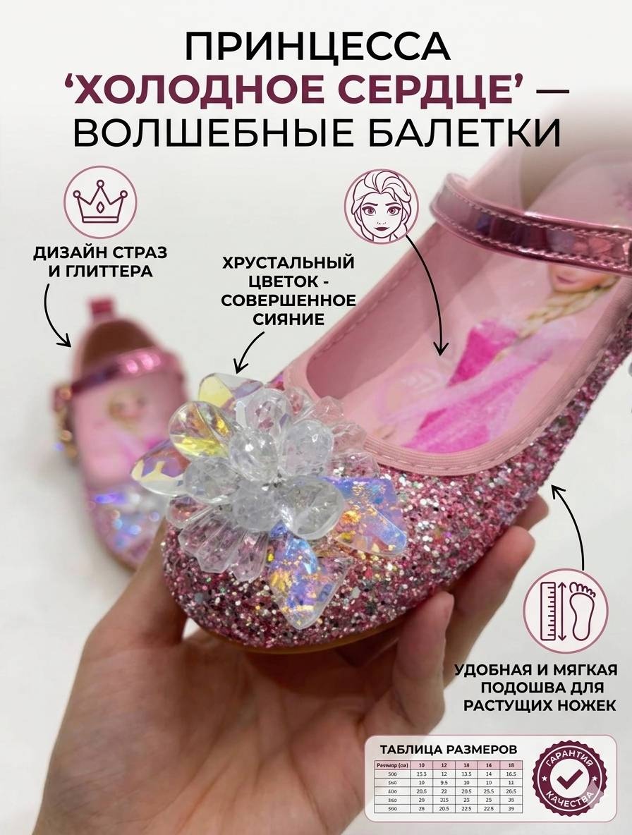 Туфли розовый