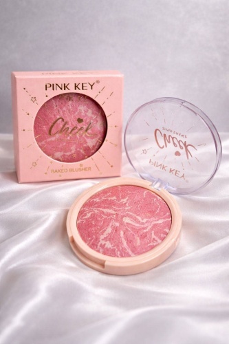 Pink Key 3008 румяна, хайлайтер 02