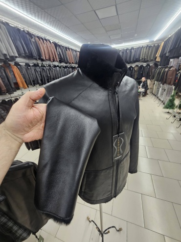 Дубленка LEPONTE черный