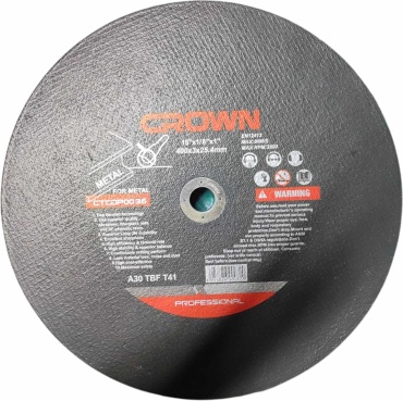 Диск отрезной по металлу 400x25.4х3 мм, CROWN CTCDP0036