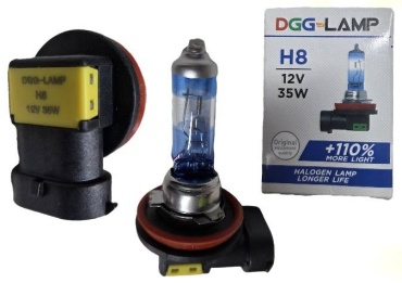 D-AUTO Галогенная лампа DGG-LAMP модели H8 галогенная H8, 1 шт