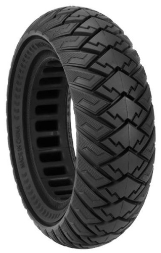 Покрышка цельнолитая ULIP 10x3/255×80(80/65-6) для электросамоката KUGOO M4/KUGOO KIRIN/JOYOR/KUGOO G1 черный