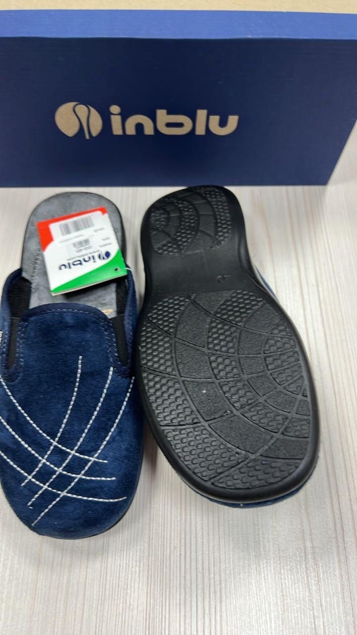 Тапочки inblu синий