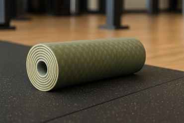 Metasport Коврик для йоги Metasport Yoga Mat TPE 183616 мм — надёжный комфорт для ежедневных тренировок 183x61x6 зеленый