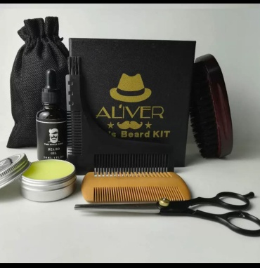 Aliver Набор для ухода за бородой ALIVER Beard Kit (7 в 1) набор 30