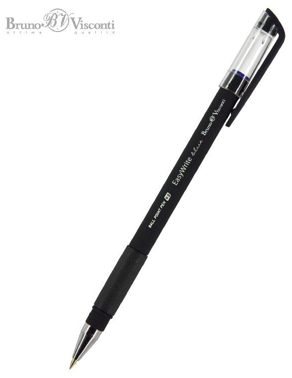 Ручка шариковая Bruno Visconti EasyWrite 1 шт, 0.5 мм, цвет чернил синий