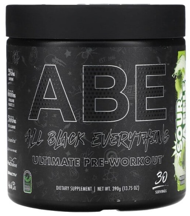 Предтренировочный комплекс ABE Ultimate Pre-Workout, предтренировочный комплекс sour apple