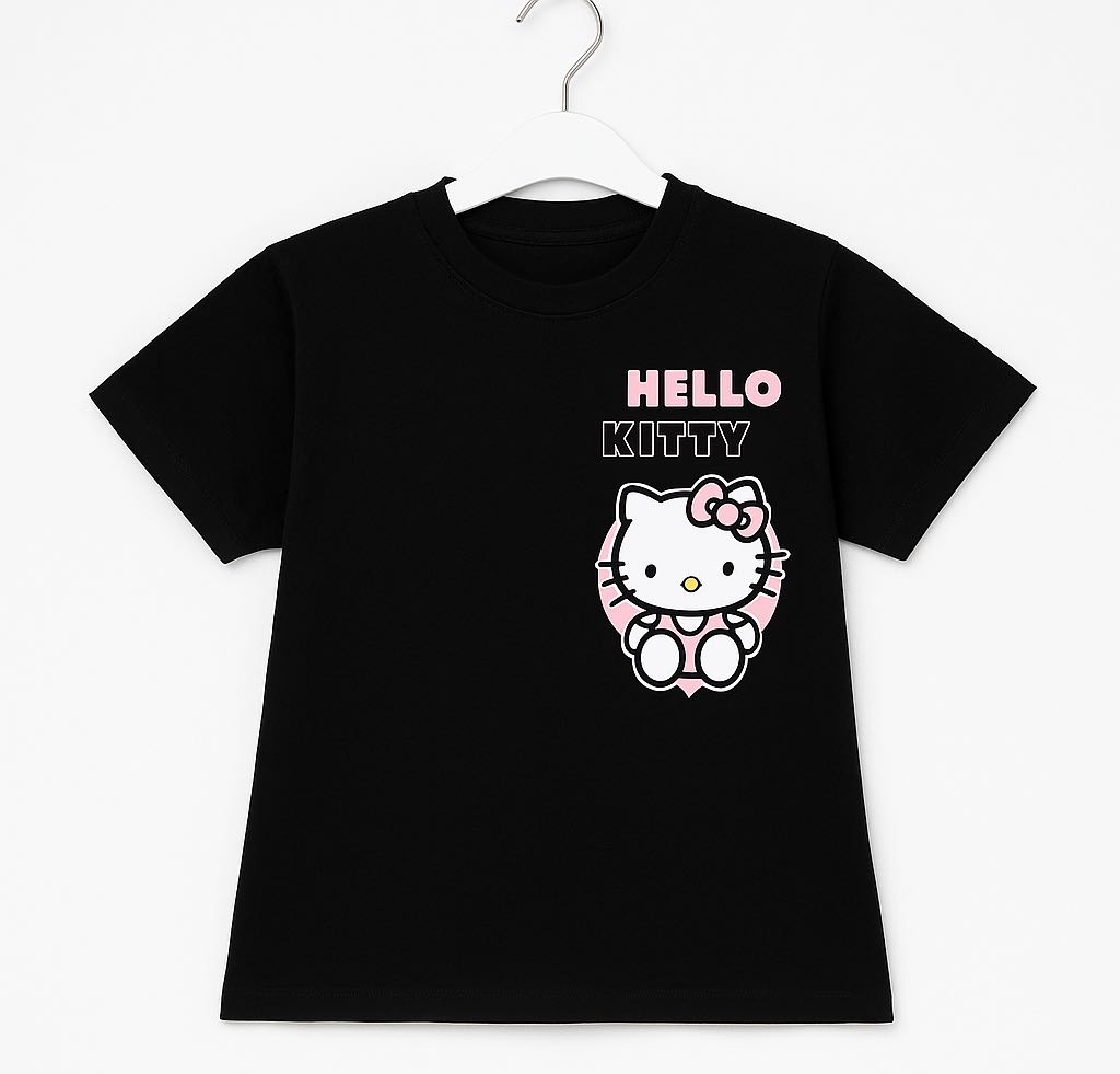 Футболка Hello Kitty Hello Kitty черный