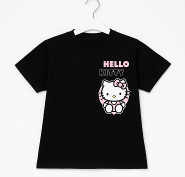 Футболка Hello Kitty Hello Kitty черный