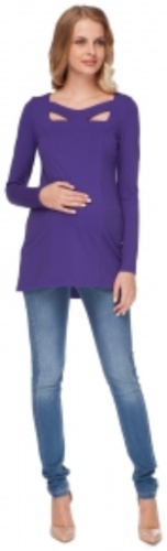 Туника I Love Mum фиолетовый