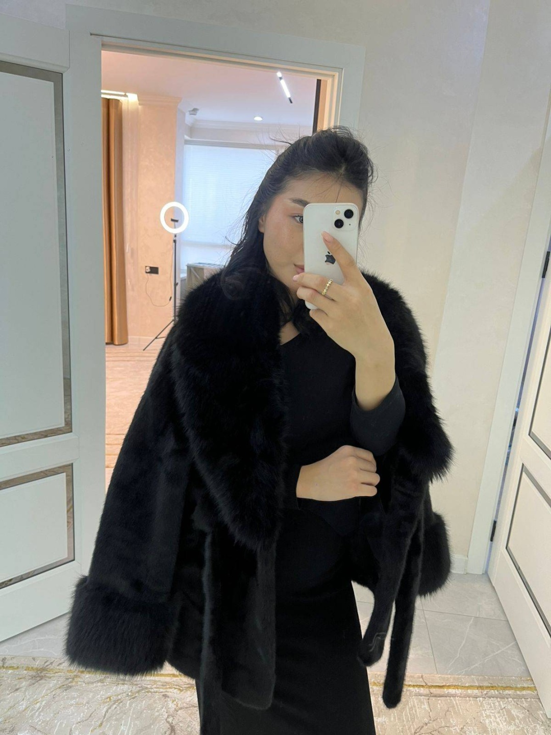 Шуба серый