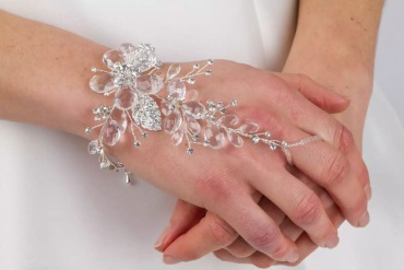Перчатки Petali M серебристый