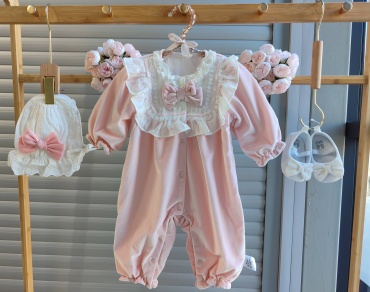 Комбинезон inzhubaby розовый